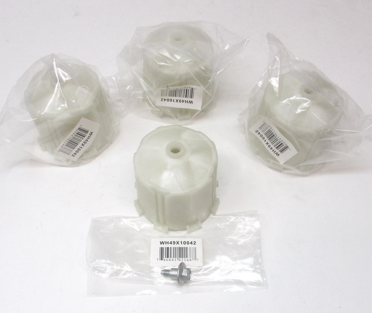 WH49X10042 4pk for GE Agitator Plastic Coupling Coupler New PS1517844 AP3964635