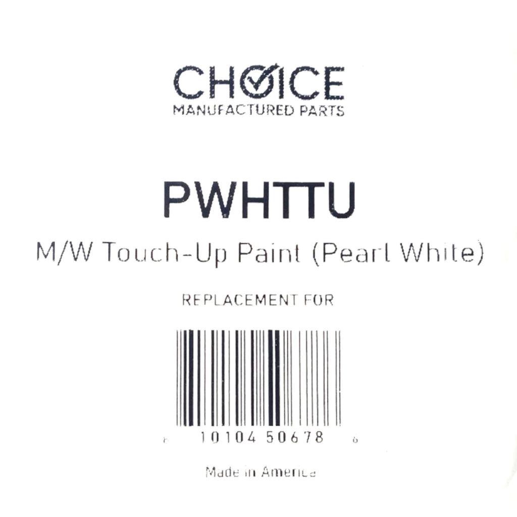 PWHTTU Pearl White Microwave Touchup Paint Professional Grade Techs Choice.