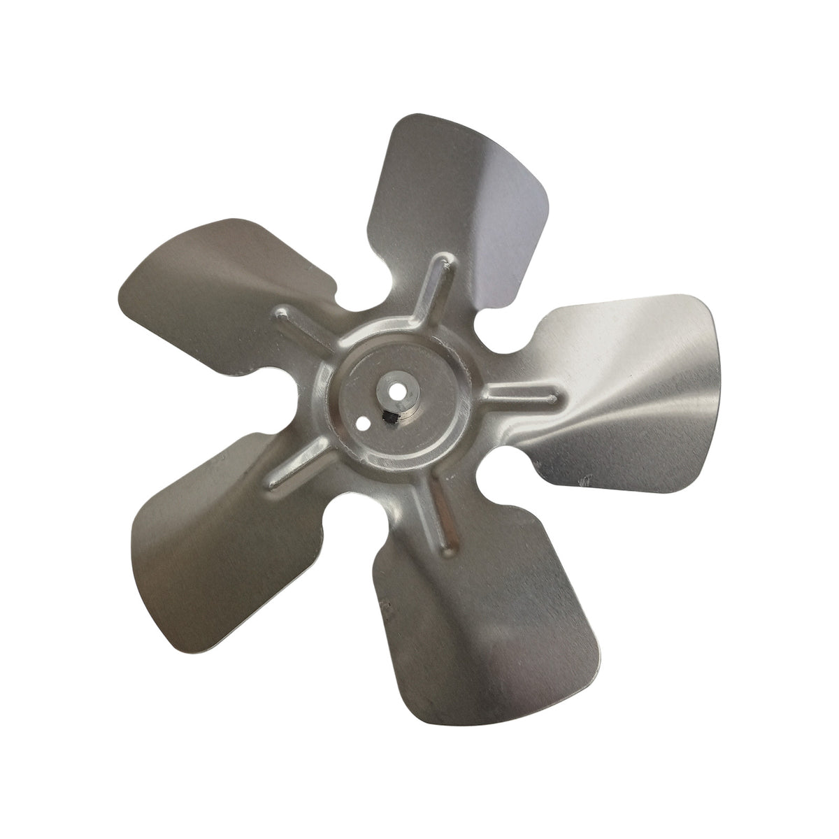 A65925 Metal Fan Blade 9" Diameter 5 Blades 1/4" Bore Hub CW 26 Degree Prop