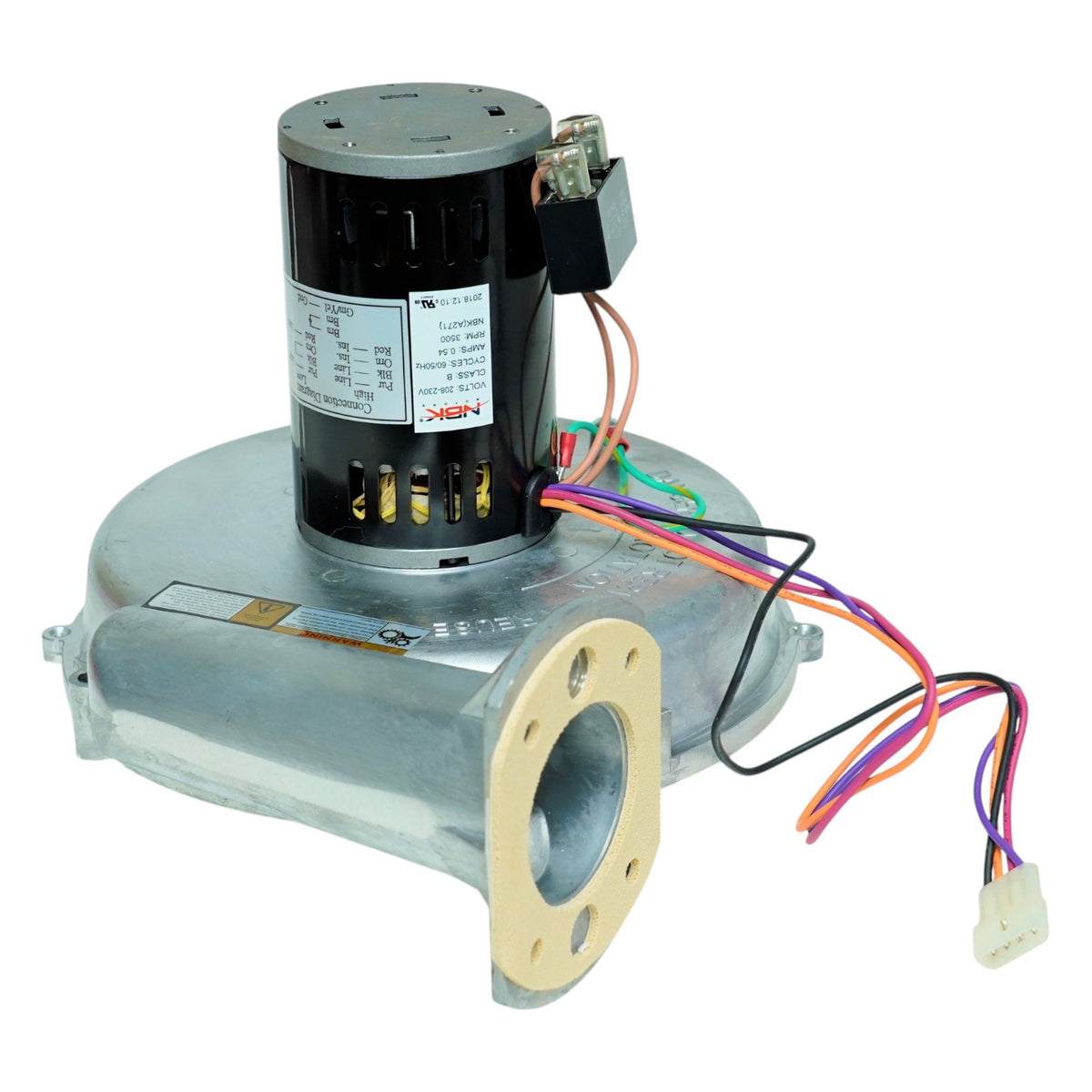 Draft Inducer Motor for Fasco A271 Trane 7062-3969 X38040308-01 38040308