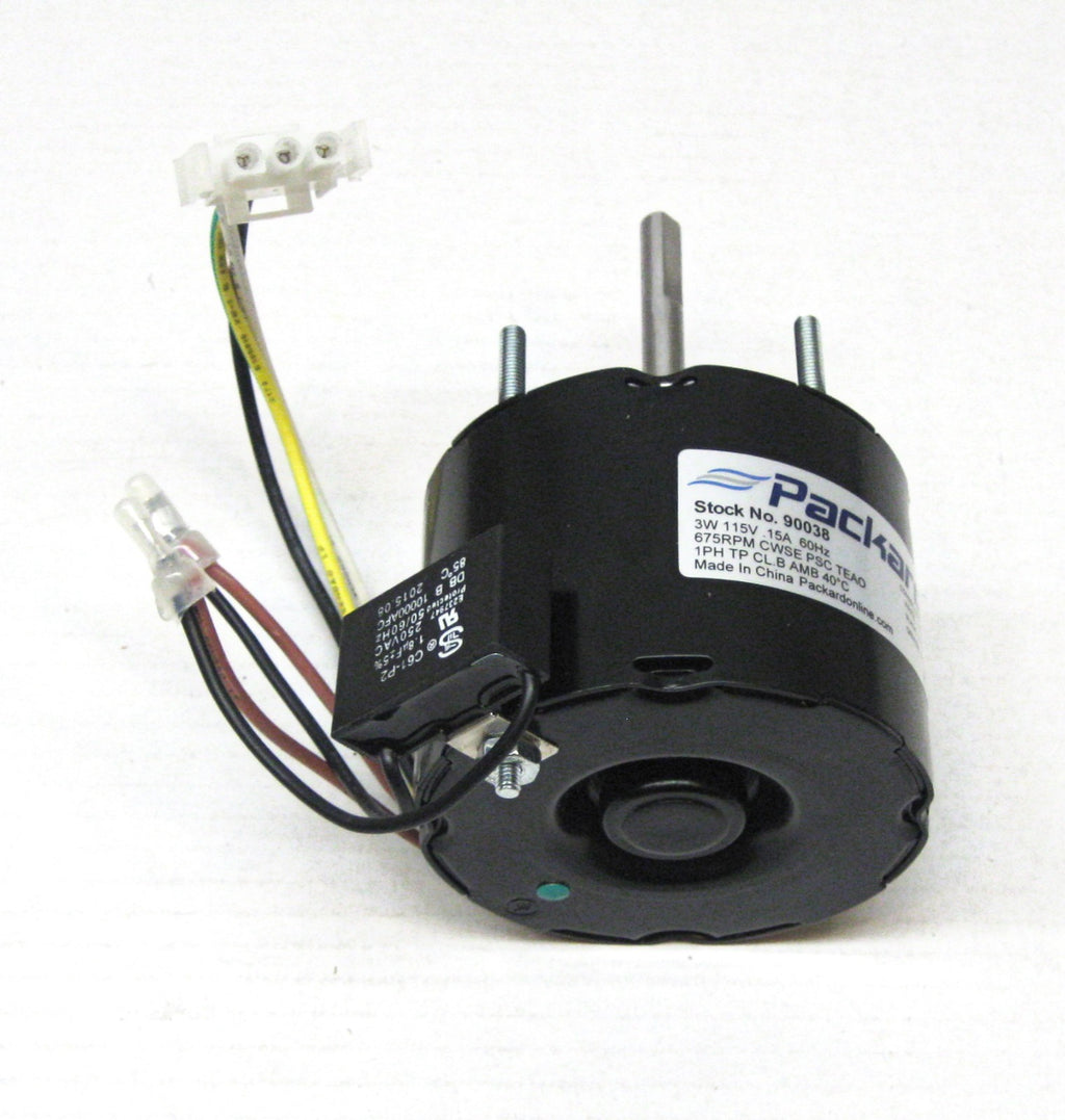 Packard 90038 Motor for Greenheck 315038, 3 Watt, 115/60 Volts, 675 RPM, CWSE
