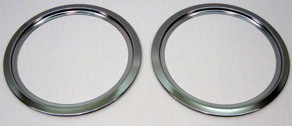 Drip Pans & Rings Set for Vintage GE and Hotpoint Ranges 2/6" & 2/8"
