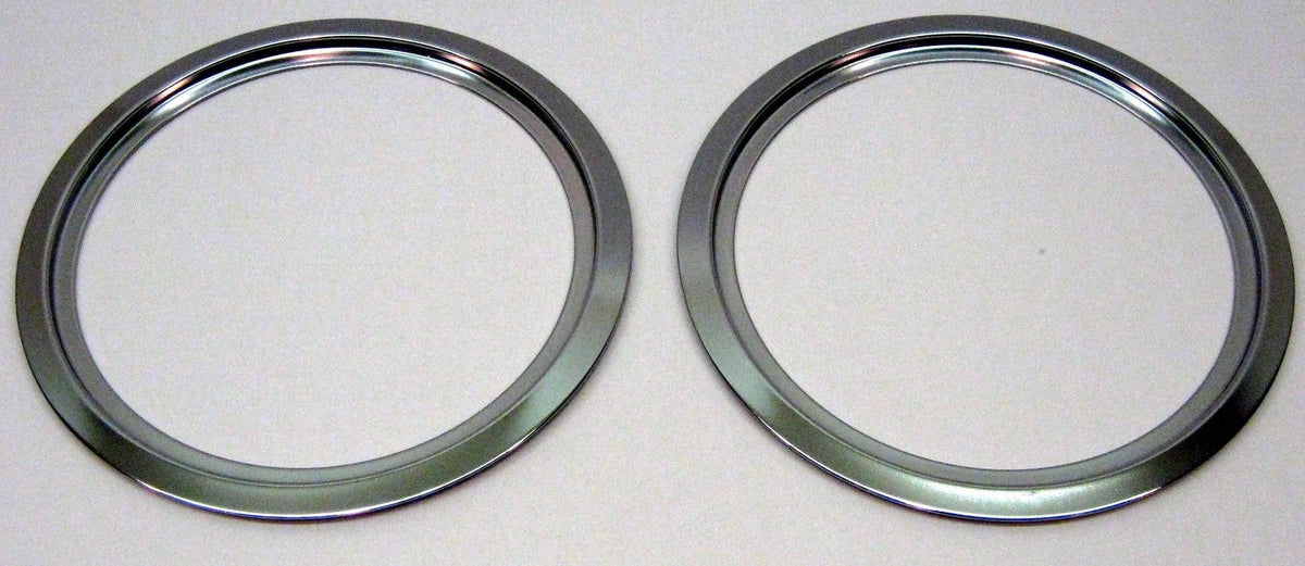 Drip Pans & Rings Set for Vintage GE and Hotpoint Ranges 2/6" & 2/8"