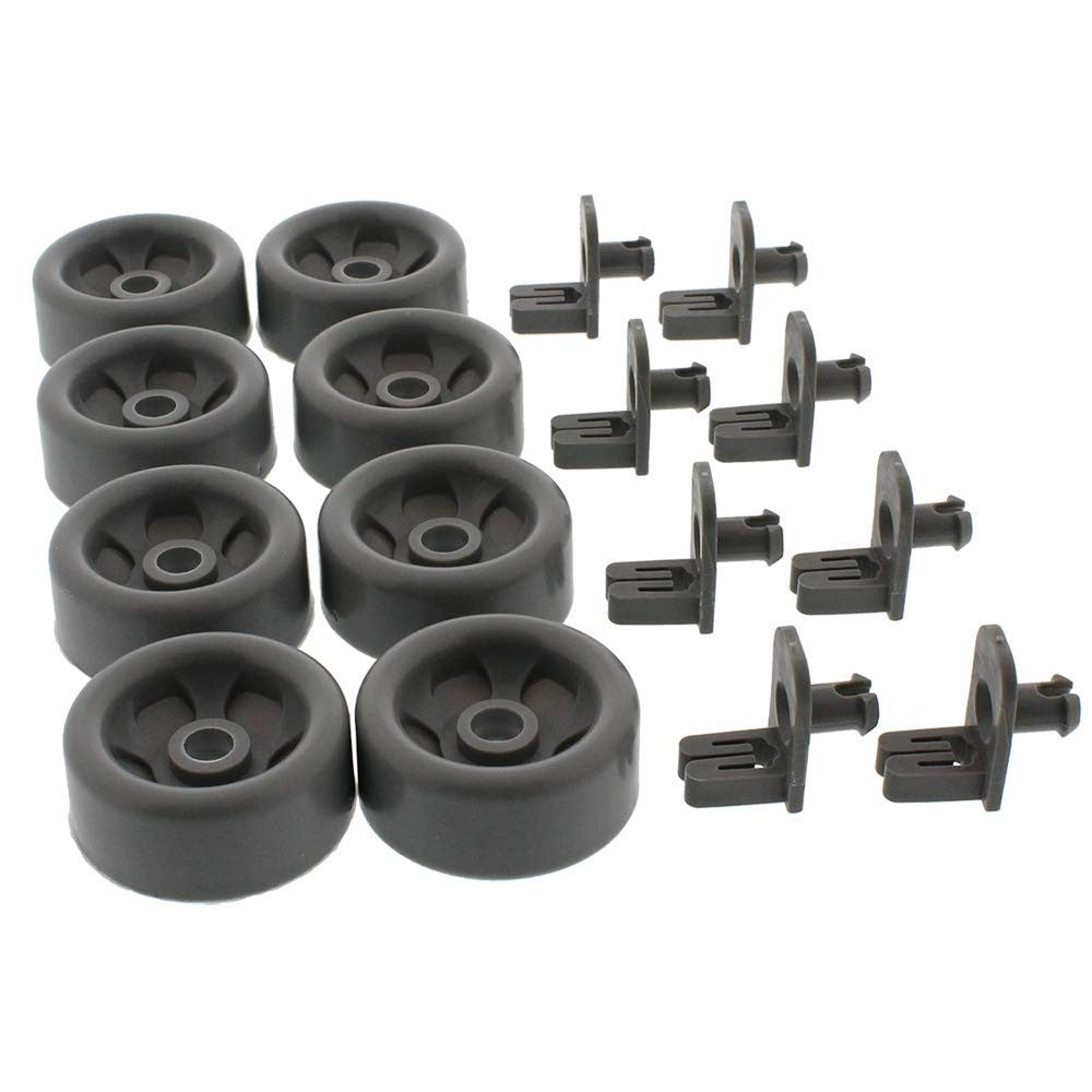 Exact Replacement for GE WD35X21041 Dishwasher Lower Rack Roller Wheel Kit