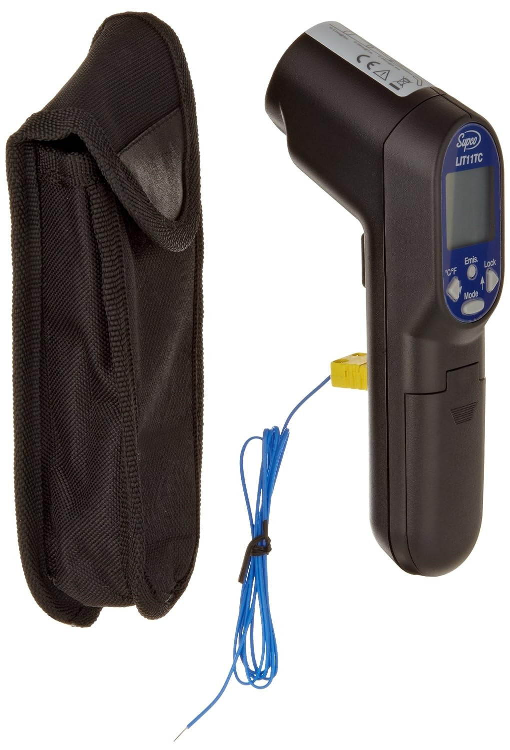 Supco LIT11TC HVAC Handheld Dual Laser Infrared Thermometer (Infrared &