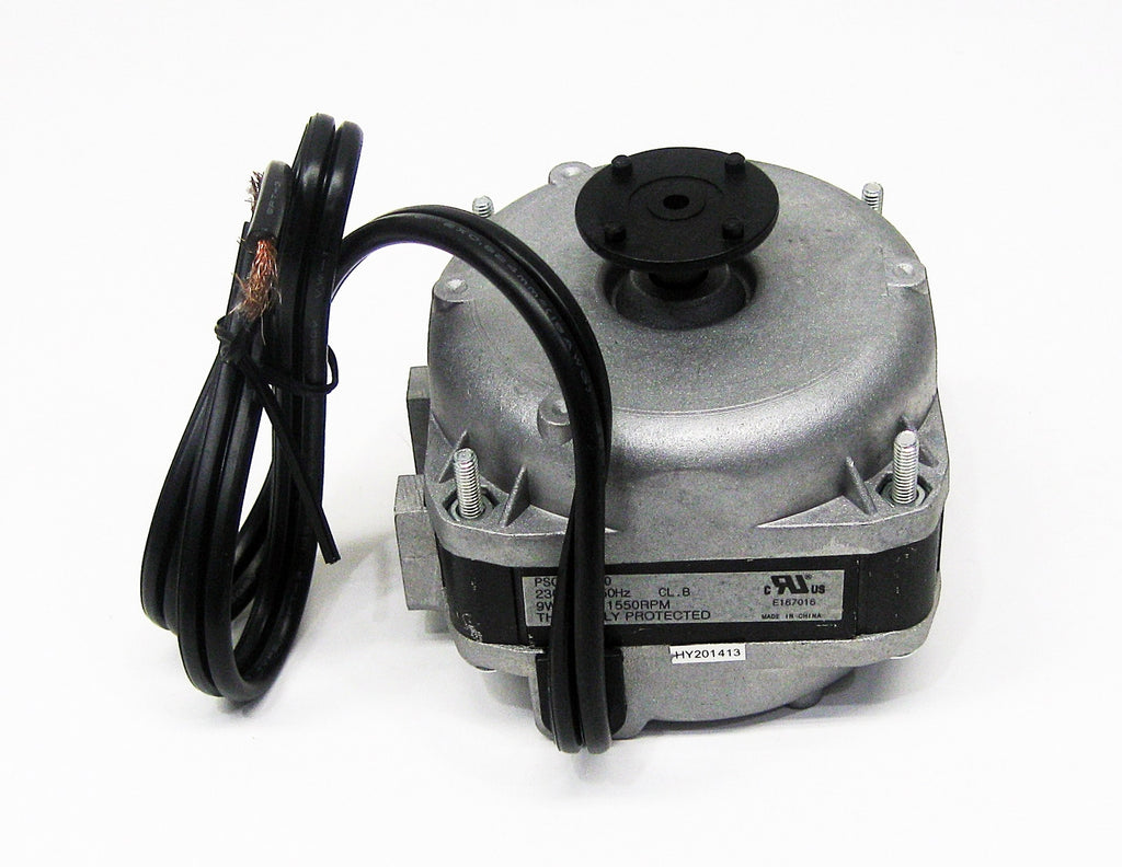 Square Shaded Pole Unit Bearing Motor 9 Watts, 230 Volts, 1550 RPM PSQ9CW230