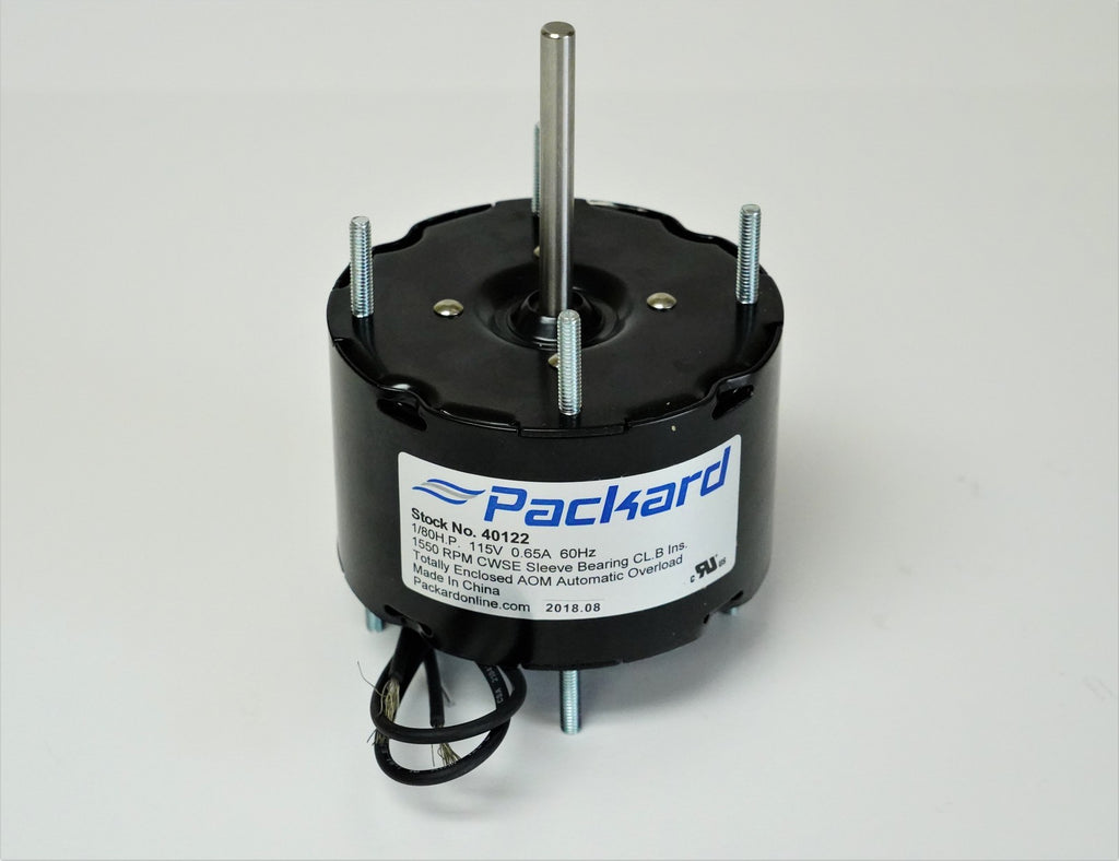 40122 3.3" Motor 1/80 HP 1500 RPM 115 Volts CW Rotation Replaces Fasco D122 U16