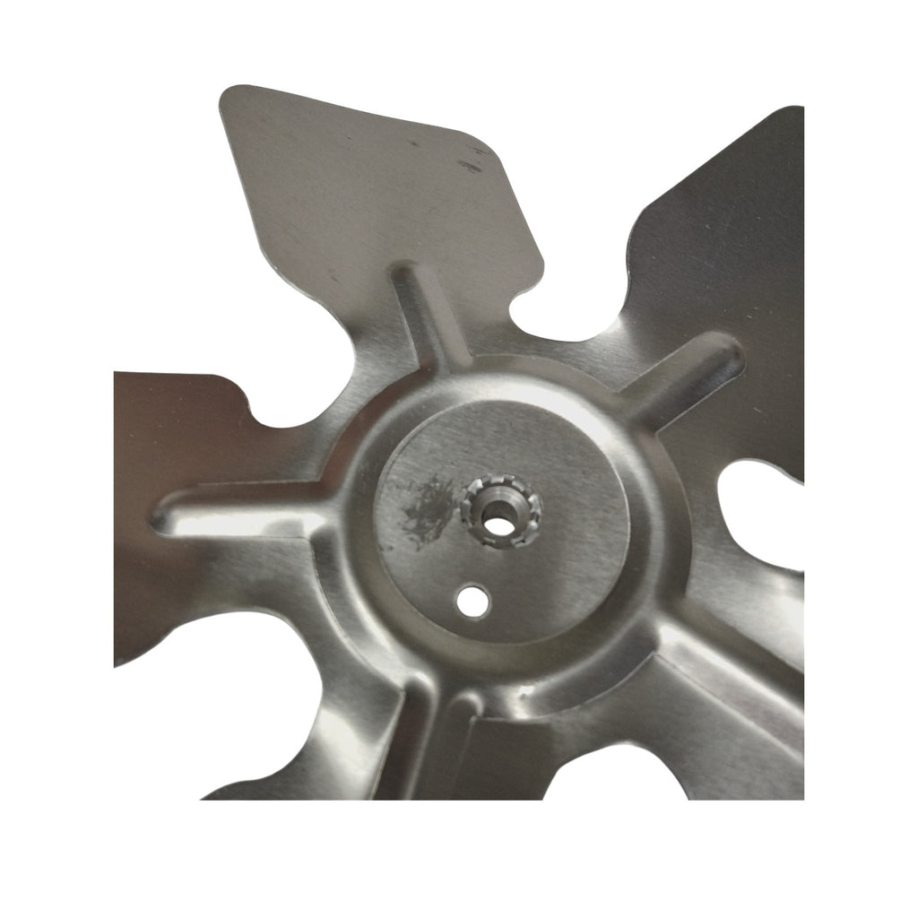 A65925 Metal Fan Blade 9" Diameter 5 Blades 1/4" Bore Hub CW 26 Degree Prop