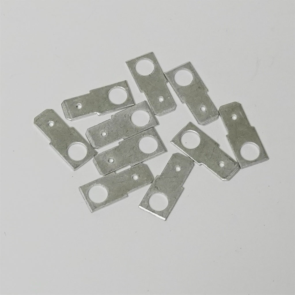 Choice T1123 Male Tab Adapters 1/4" Stud #10