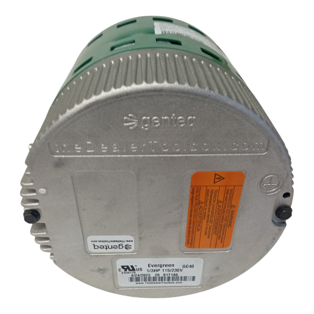 Genteq Evergreen VS ECM Motor with Interface 6503VUI 1/3 HP for 2.0 2.3 EON