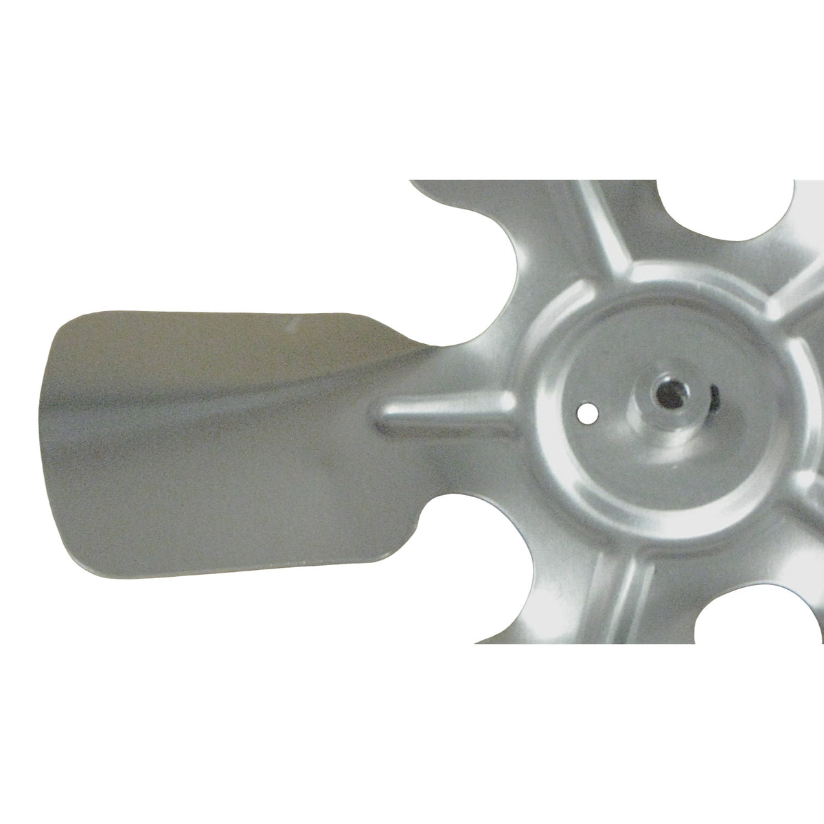 A63479 Metal Fan Blade 10" Diameter 5 Blades 1/4" Bore Hub CW 28 Degree Prop