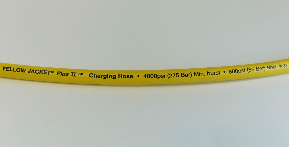 Yellow Jacket 21060 HAV-60 Yellow HVAC Charging Hose 60" Suitable for R410A