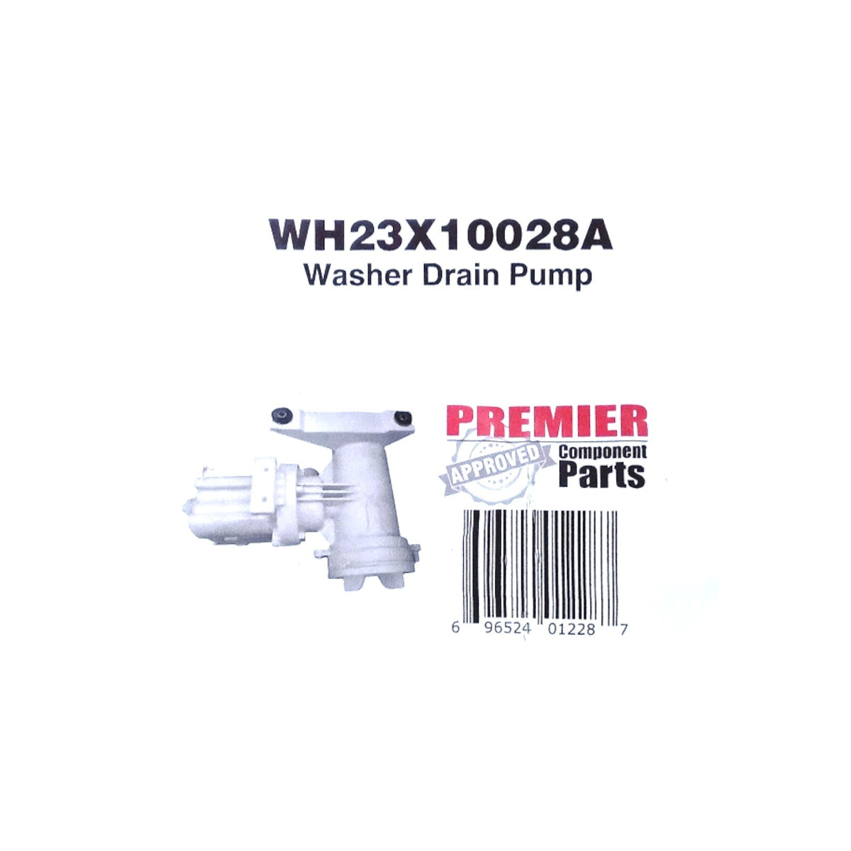 Premier Component Parts WH23X10028 Washing Machine Drain Pump for GE Washer