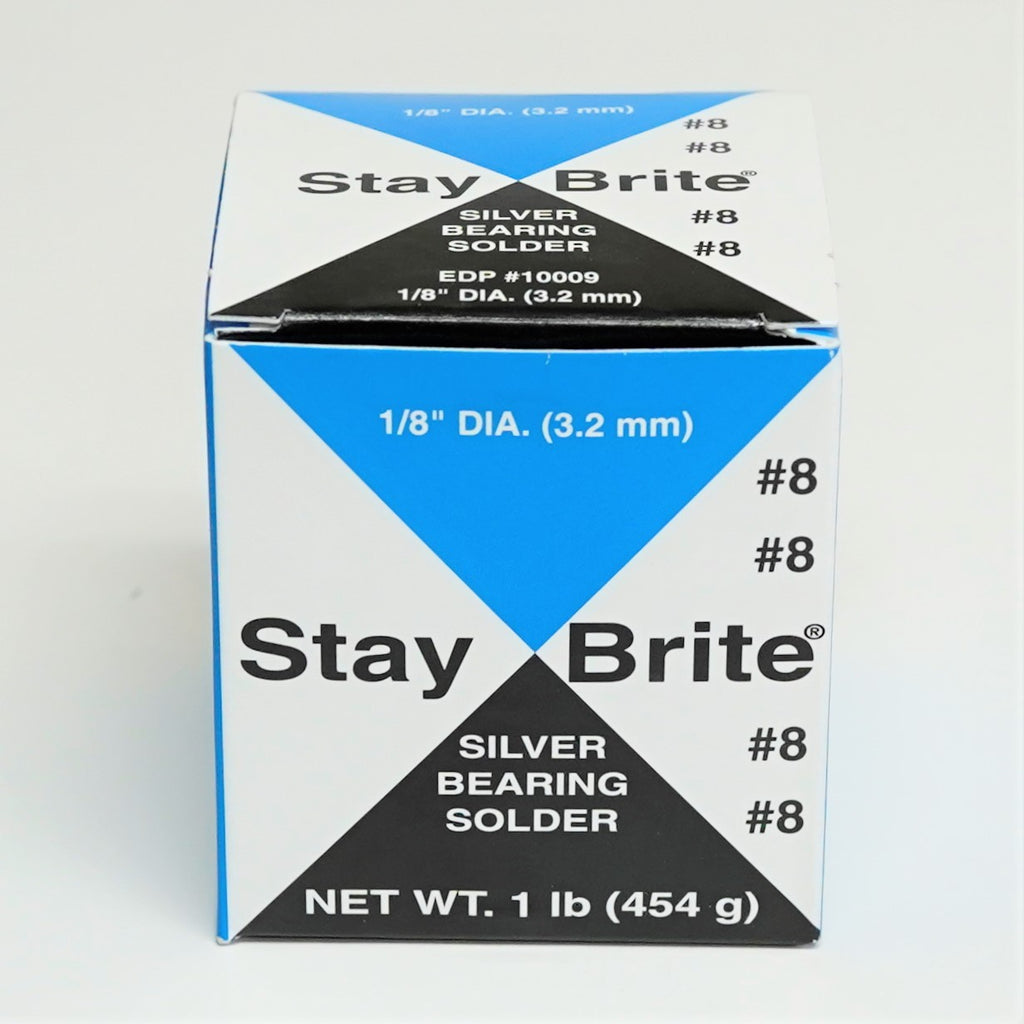 Harris SB861 Stay Brite 8 Silver Bearing Solder 1/8" x 1 lb. Spool