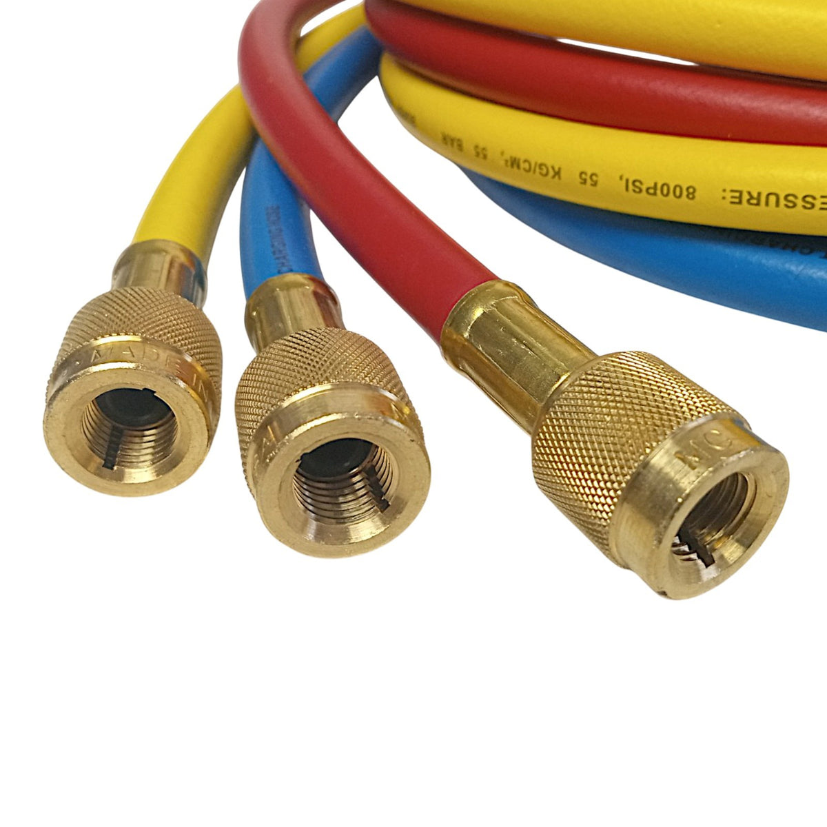 Mastercool Mini-Fold 94661 A2L Digital Charging Manifold w 60" RYB Hoses