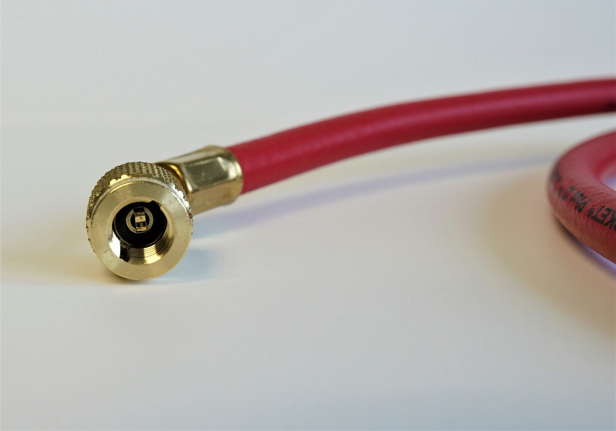 Yellow Jacket 21660 HAV-60 Red HVAC Charging Hose 60" Suitable for R410A