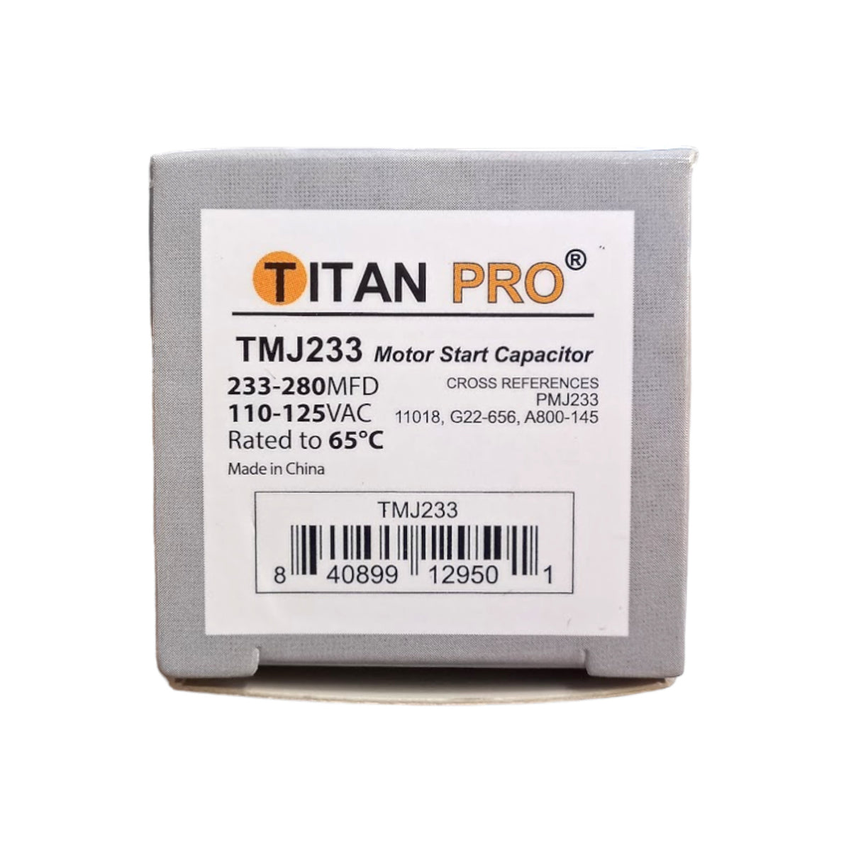 PMJ233 233-280 uf mfd 110-125 Volts Start Capacitor NEW
