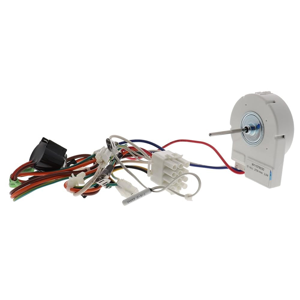 Exact Replacement W11578030 Refrigerator Evaporator Motor for Whirlpool