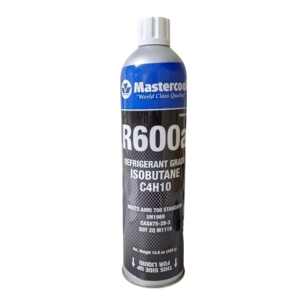 R600a Refrigerant Grade Isobutane 14.8 Ounce Mastercool 91050-600