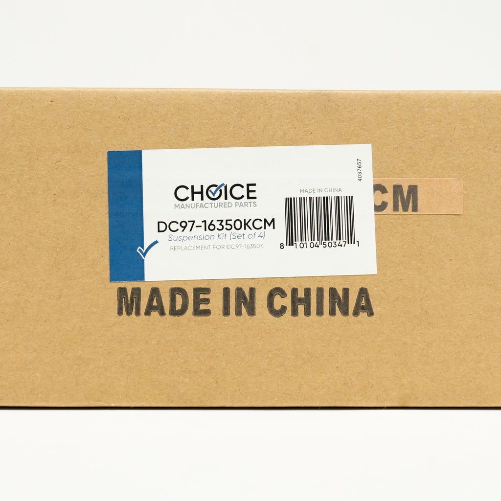Choice Parts DC97-16350K Washer Suspension Rod Kit (Set of 4) for Samsung