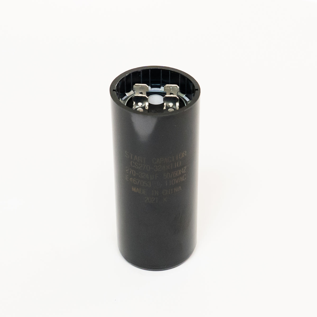 Supco Motor Start Capacitor 270-324 MFD UF / 110 VAC