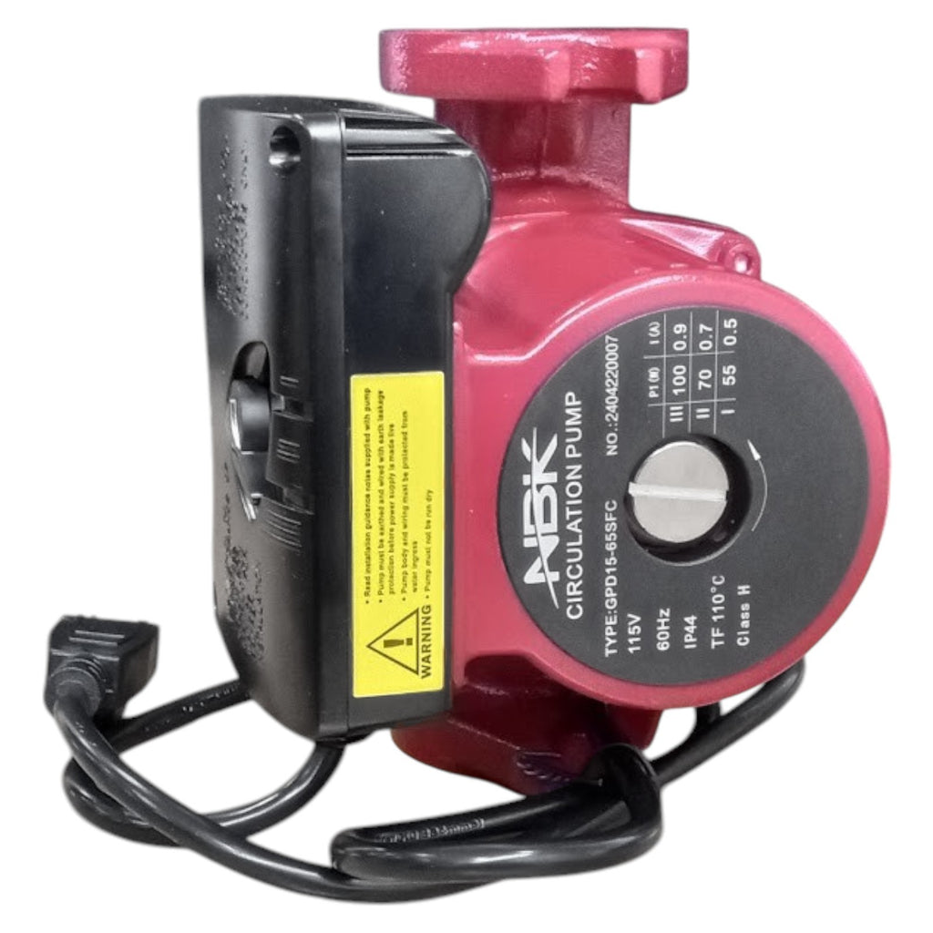 Boiler Water Circulation Pump for Grundfoss UPS15-58FC 115V 1/25HP 3 Speed