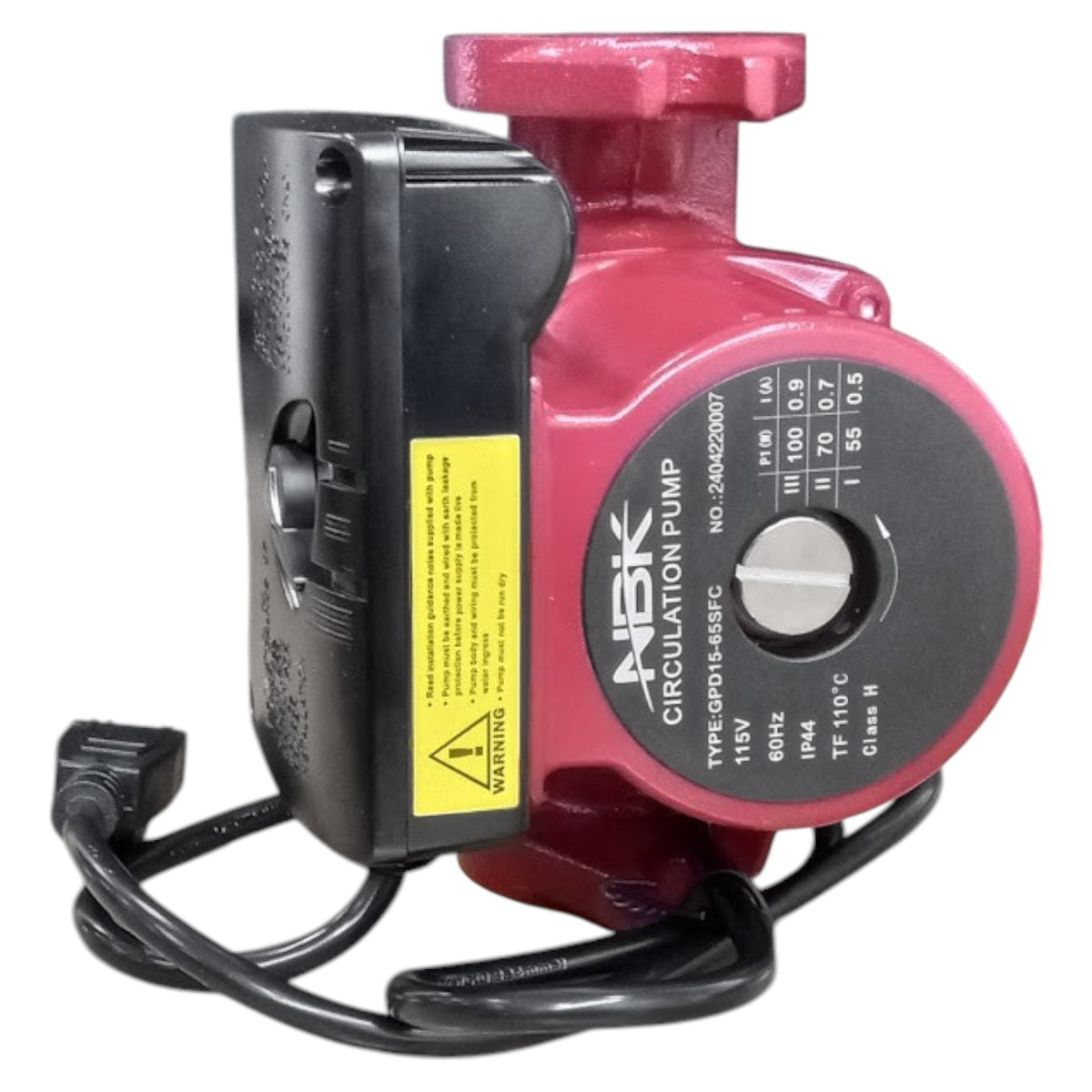 Boiler Water Circulation Pump for Grundfoss UPS15-58FC 115V 1/25HP 3 Speed