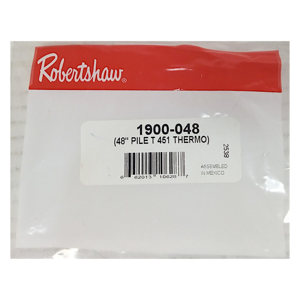 Robertshaw Thermocouple 48" 1900-048 with Split Nut (51-1311)