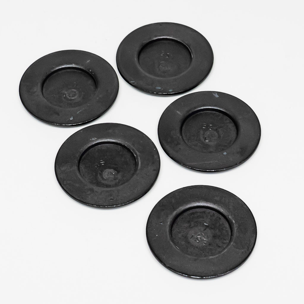 Gas Range Burner Cap Black 5 Pack Kit for Whirlpool Amana W10218219