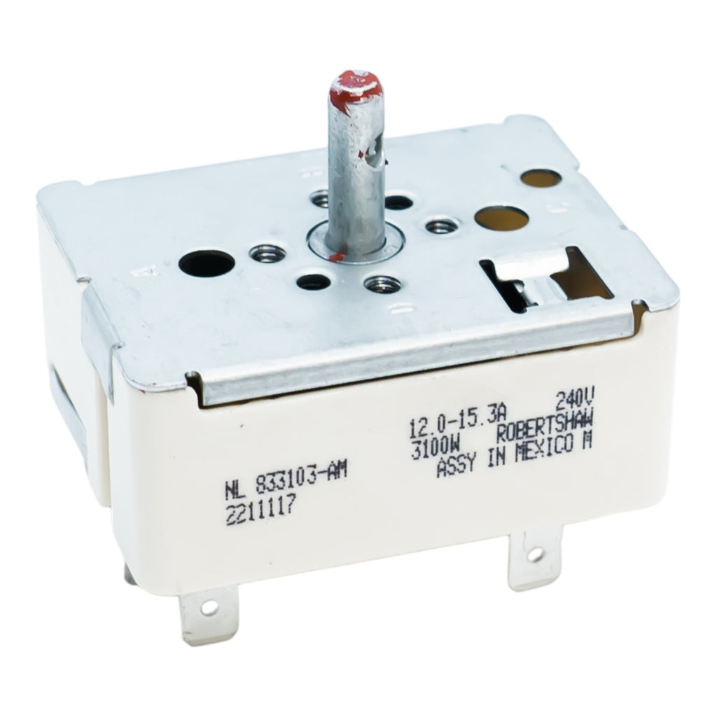 W10244639 for Whirlpool Cooktop Range Burner Infinite Switch (WPW10244639)
