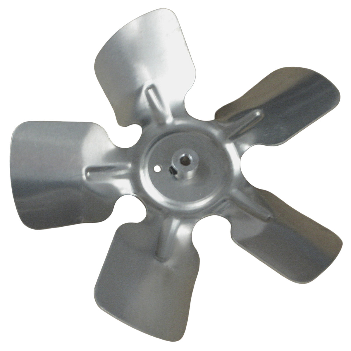 A60814 Metal Fan Blade 8" Diameter 5 Blades 1/4" Bore Hub CCW 36 Degree Prop