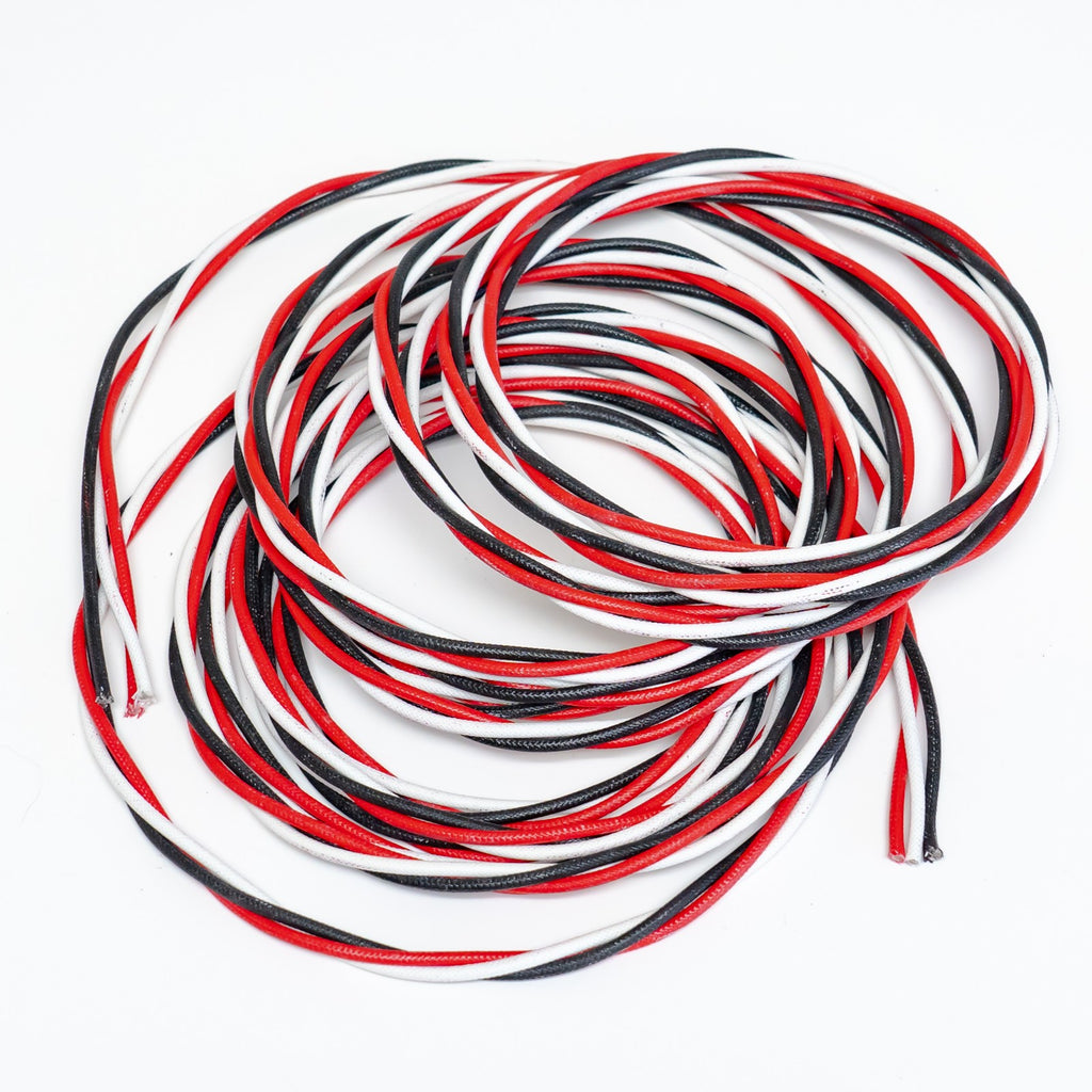 Supco RP2514GB Wire 25' 14 Gauge 3 Strand Glass Braided for Abrasion Resistance