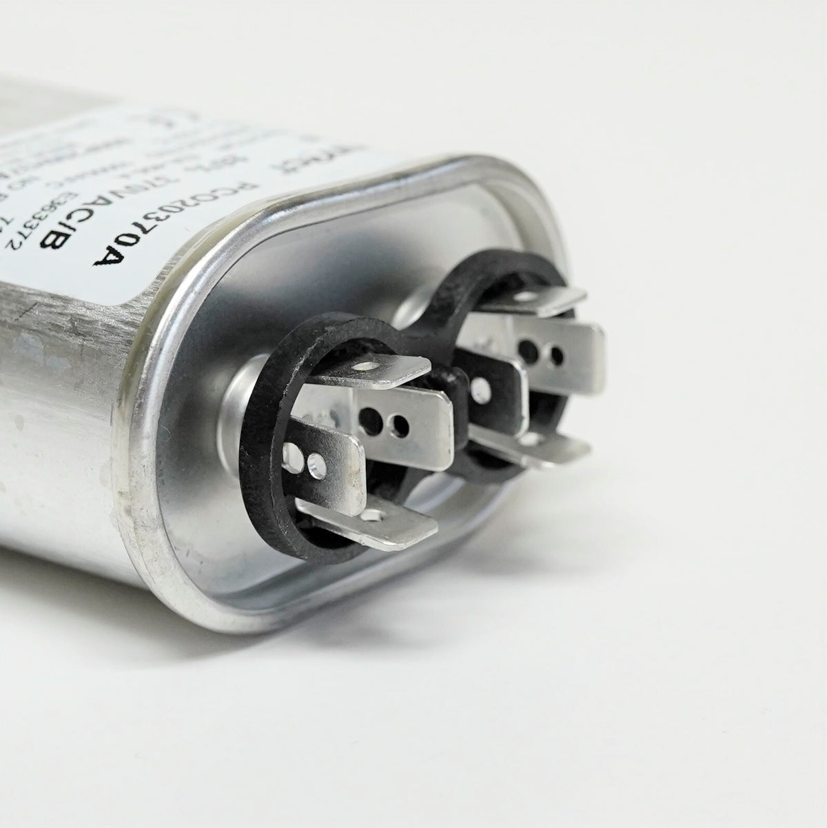 USA Run Capacitor 20 mfd (uf) 370 Volt Oval American Made PartsConnect PCO20370A