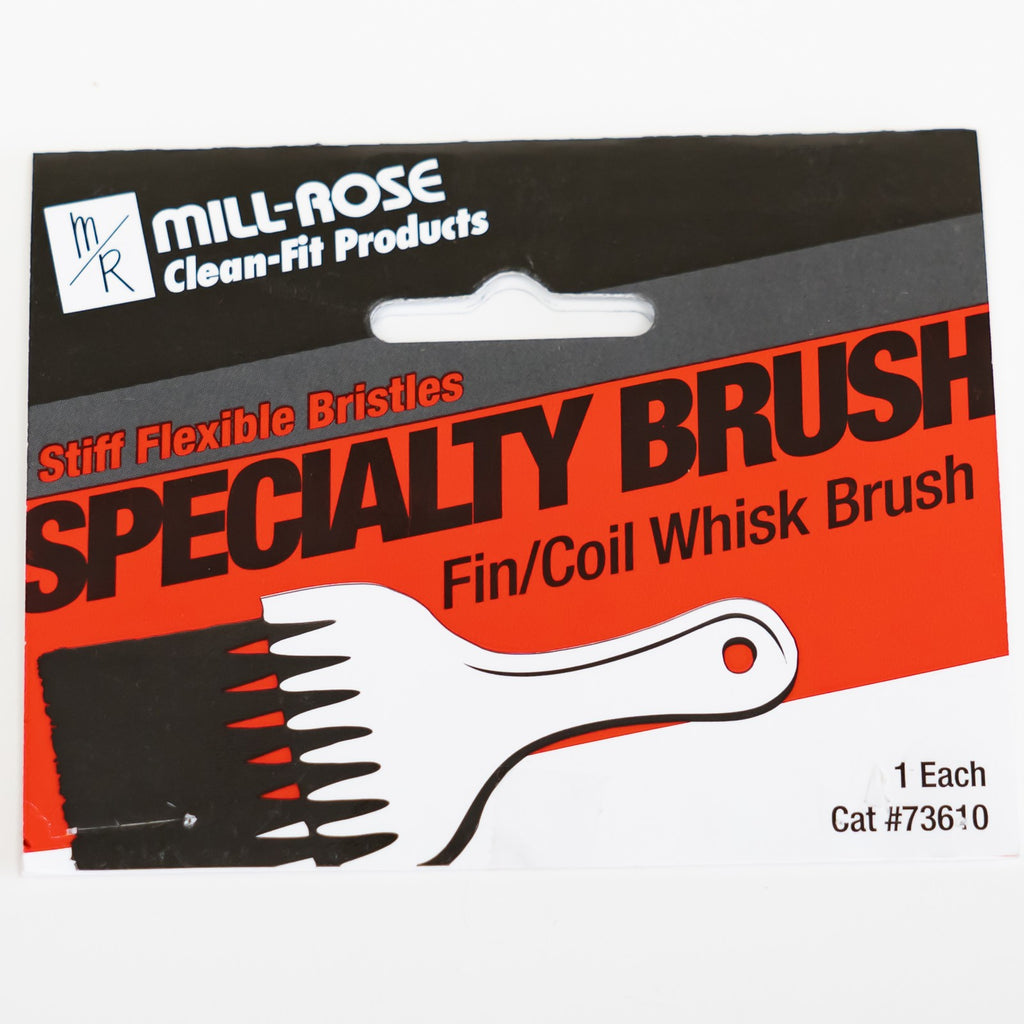 HVAC Fin Coil Whisk Brush Mill Rose Clean Fit 73610 Stiff Flexible Bristles