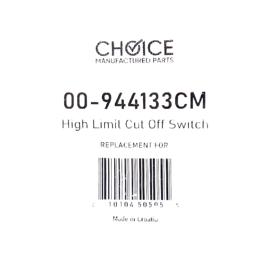 CMP 00-944133 High Limit Cut Off Switch for Vulcan Hart Griddles GTS VMCS