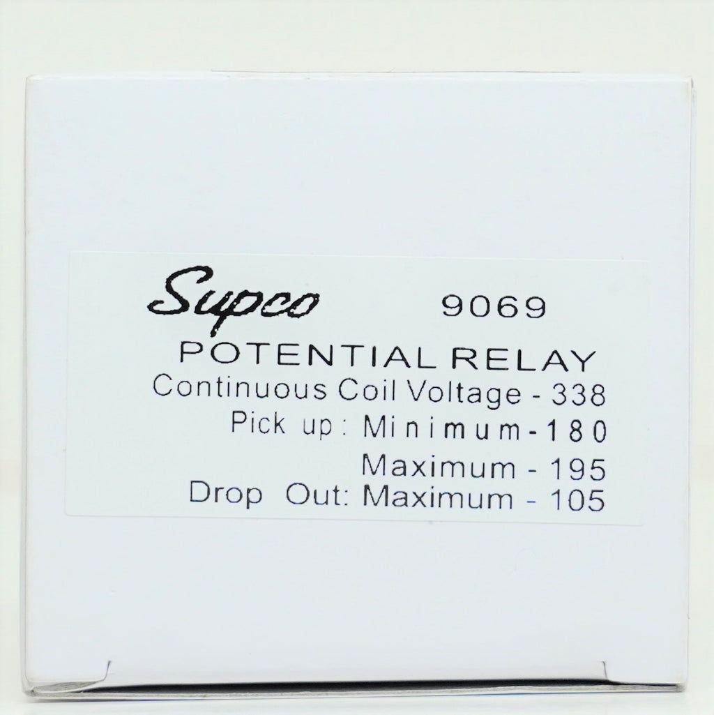 Supco 9069 Potential Compressor Relay Replacement for Mars 19008 68