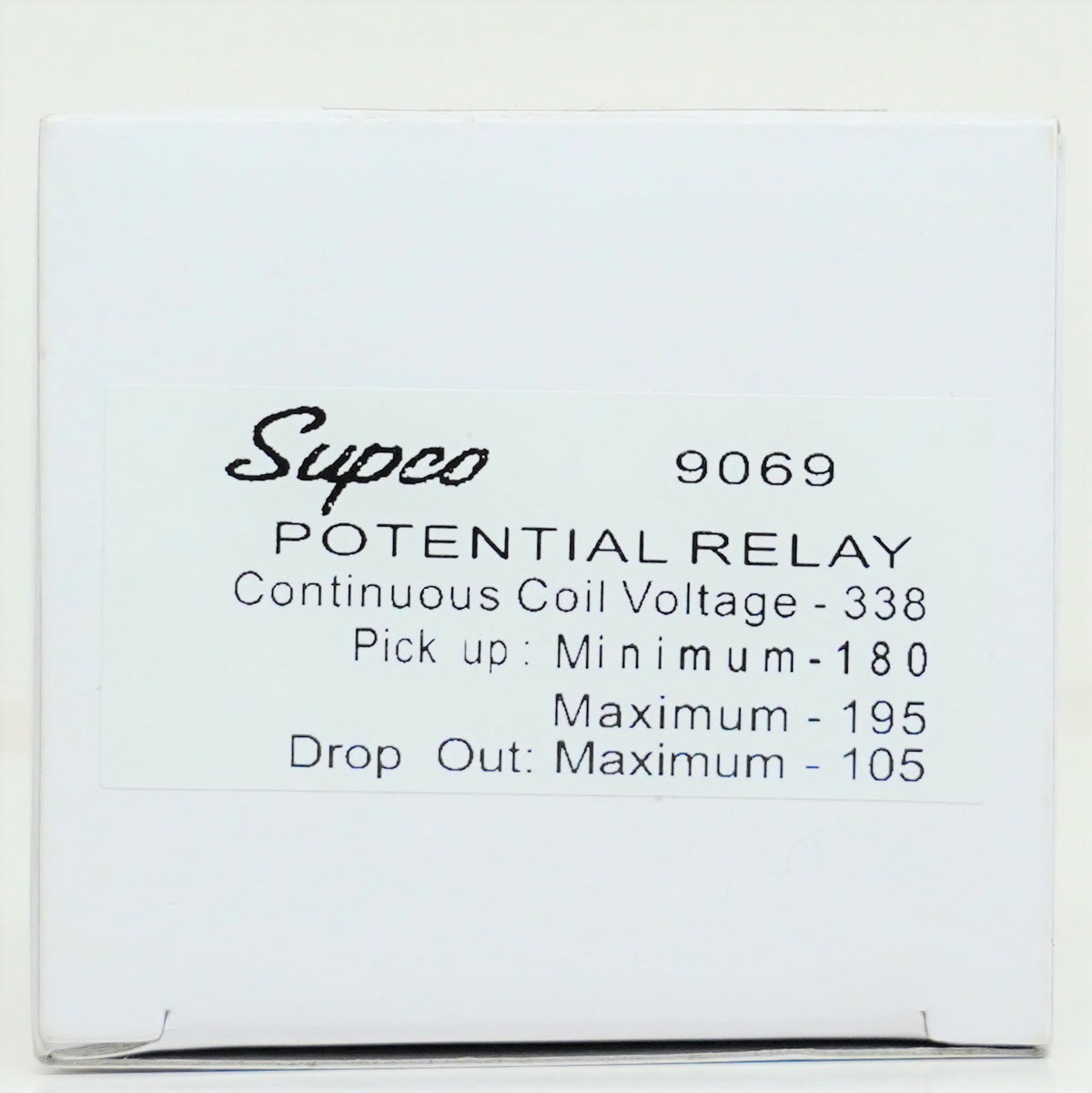 Supco 9069 Potential Compressor Relay Replacement for Mars 19008 68
