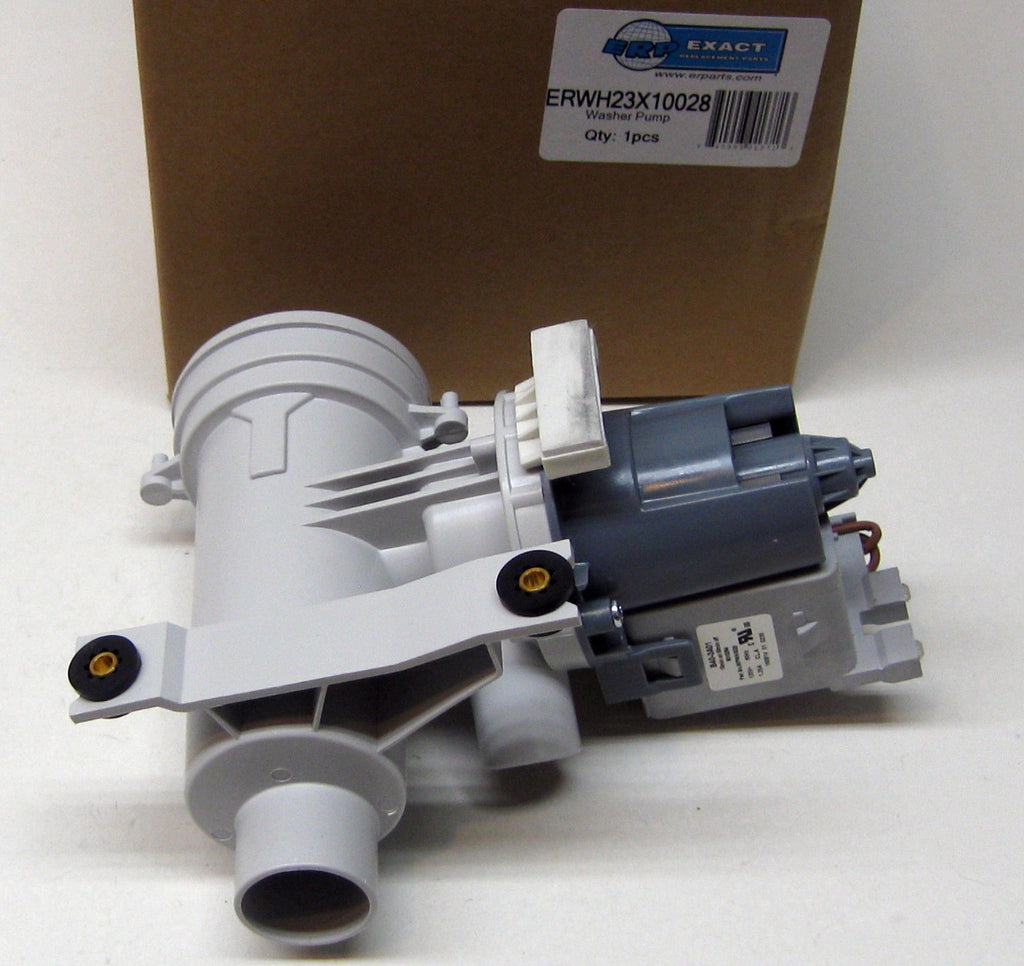 Exact ERWH23X10028 Clothes Washing Machine Pump Motor for GE PS1766031 AP4324598