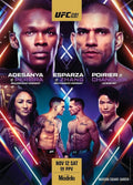 UFC 281 Adesanya vs Pereira Esparza vs Zhang Poirier vs Chandler 12x16 - Poster | Canvas Wall Art Print
