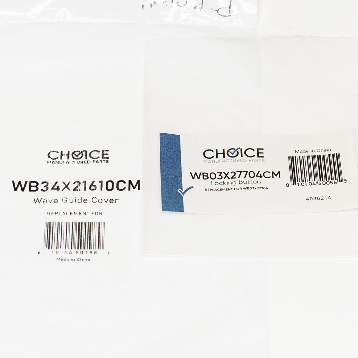 Choice Part WB34X21610 Microwave Wave Guide Cover with Locking Button for GE