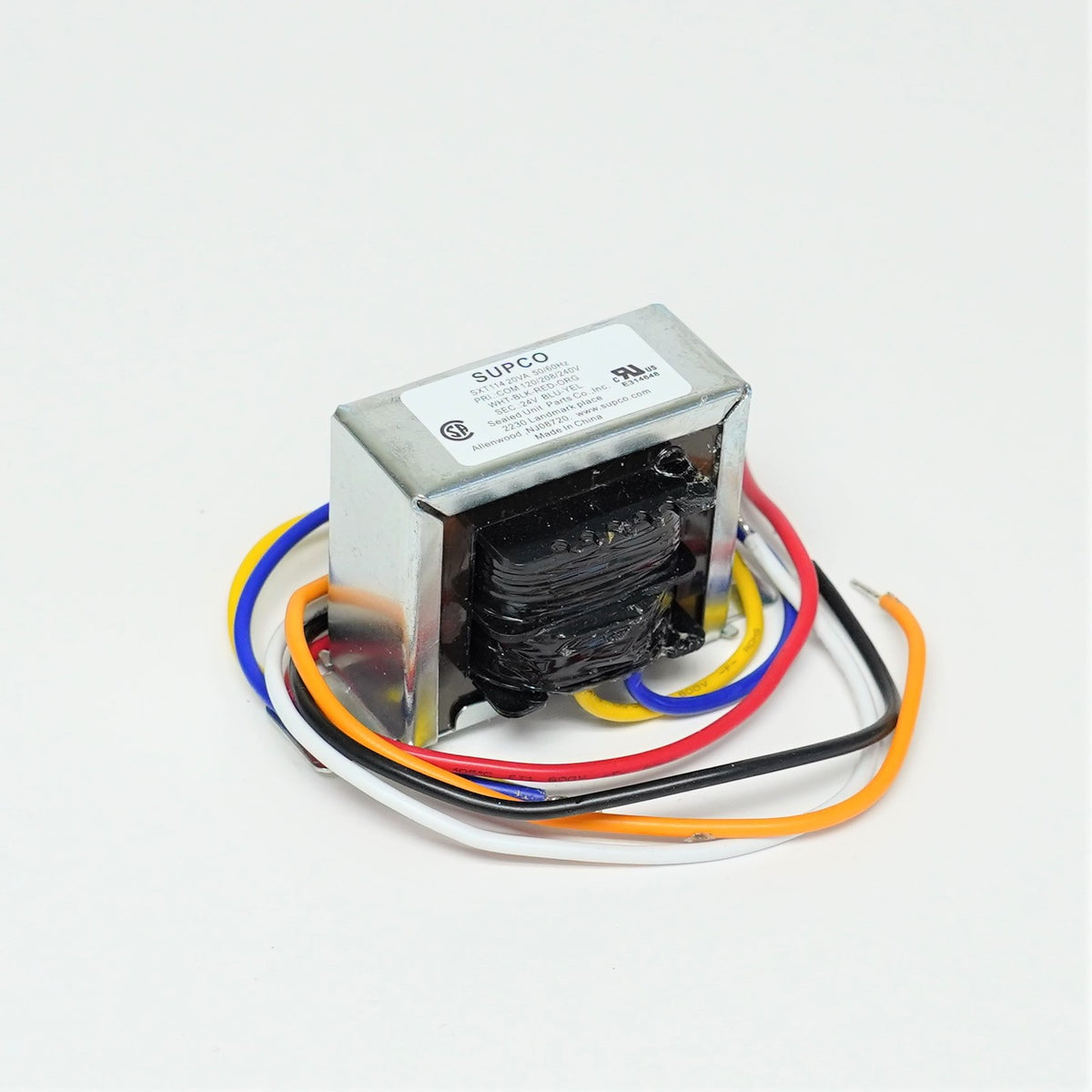 Supco SXT114 20VA HVAC Transformer 120/208/240 Volts x 24 Volt Foot Mount