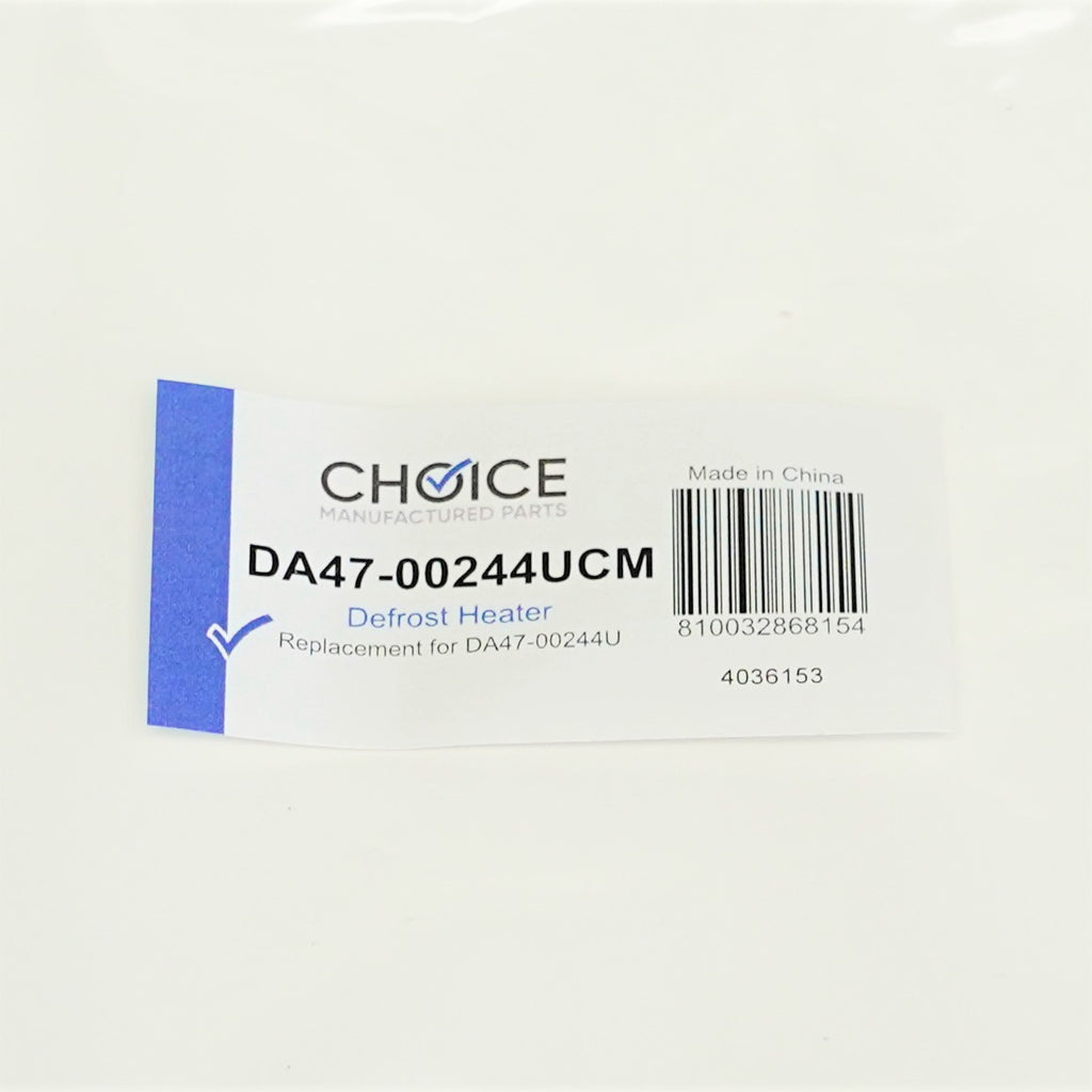 Choice Manufactured DA47-00244U for Samsung Refrigerator Defrost Heater Element