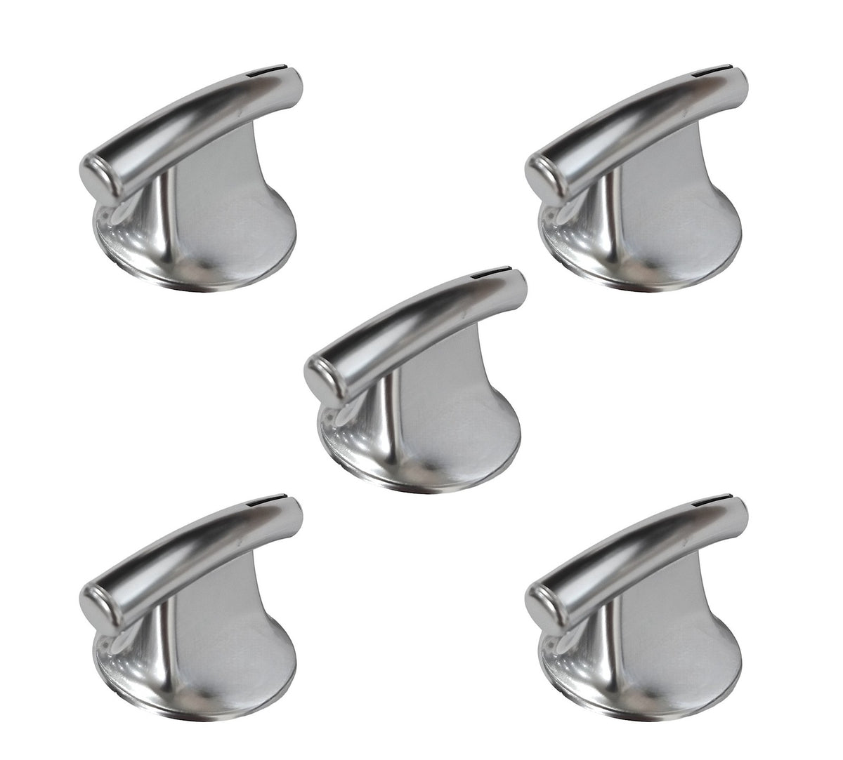 Choice Part 7737P245-60 5 PACK Range Cooktop Burner Knobs for Whirlpool Jenn-Air