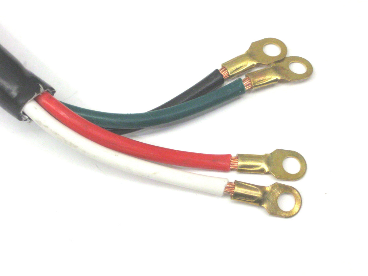 Clothes Dryer Power Cord 4 Prong Wire 30 Amp 10' Foot 10/4 Gauge Wire Heavy Duty