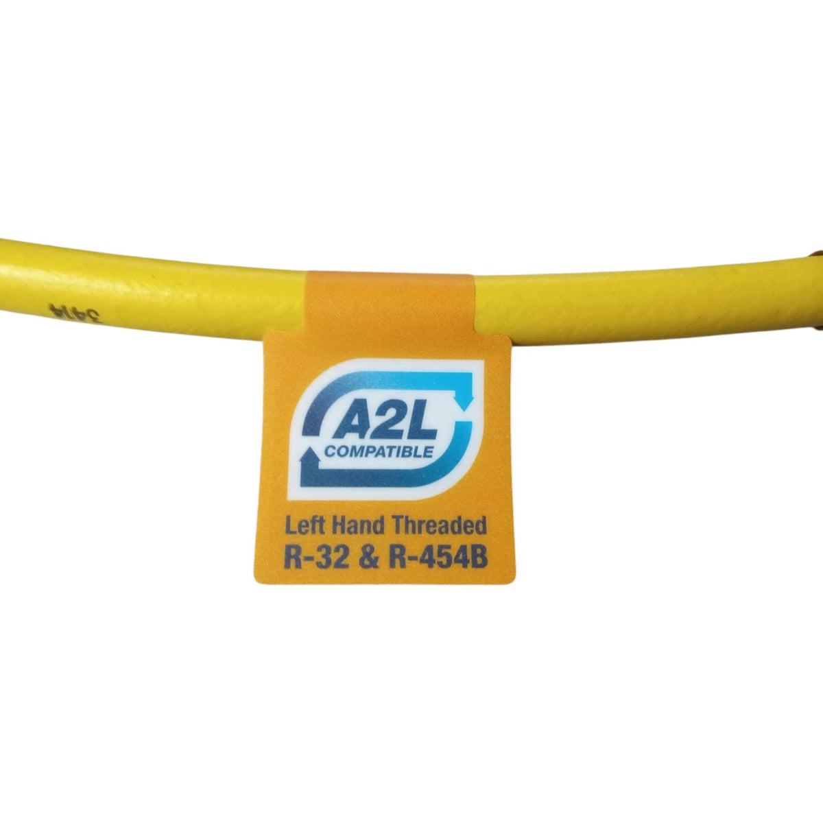 Yellow Jacket 30260 PLUS II 1/4" Hose for Left-Handed A2L Refrigerant Tanks -