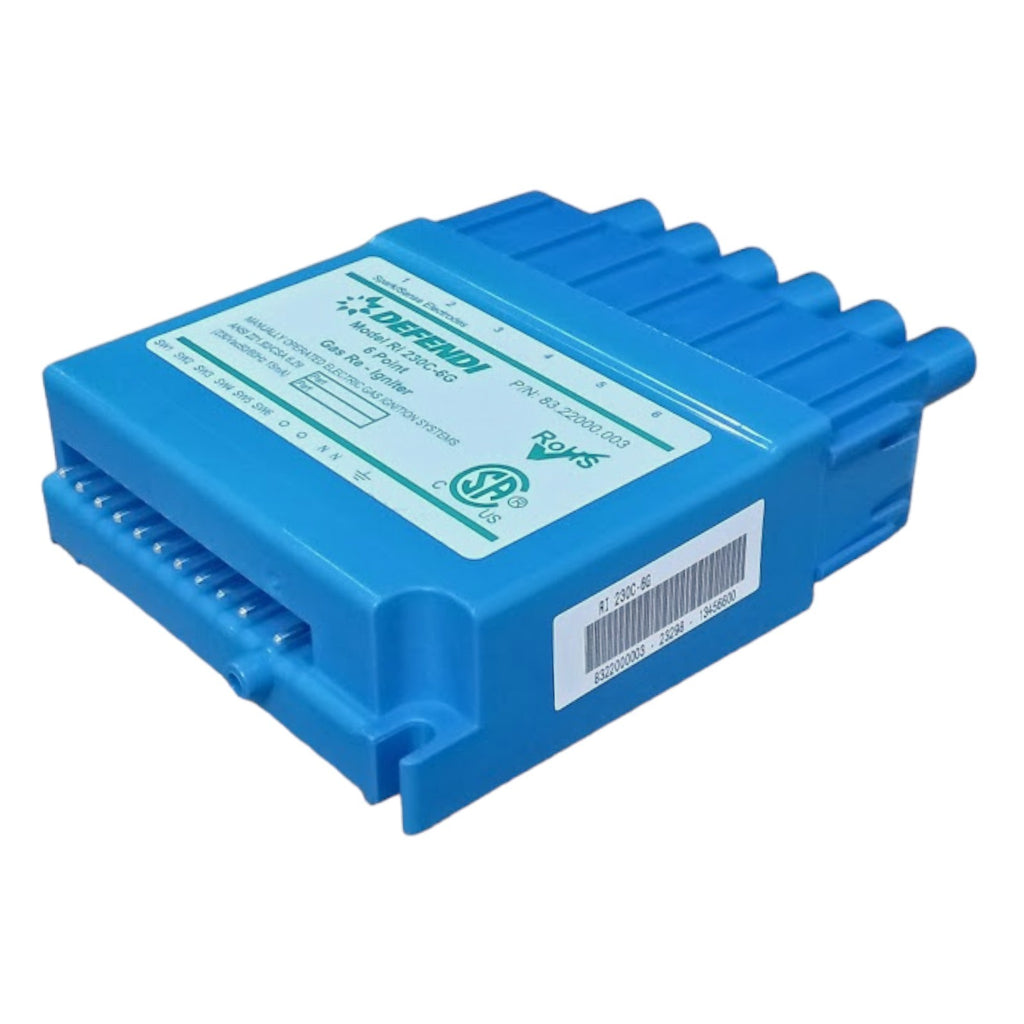 Defendi RI 230C-6G 6 Point Gas Re Igniter 83.22000.003 for GE WB13K10031 211813P