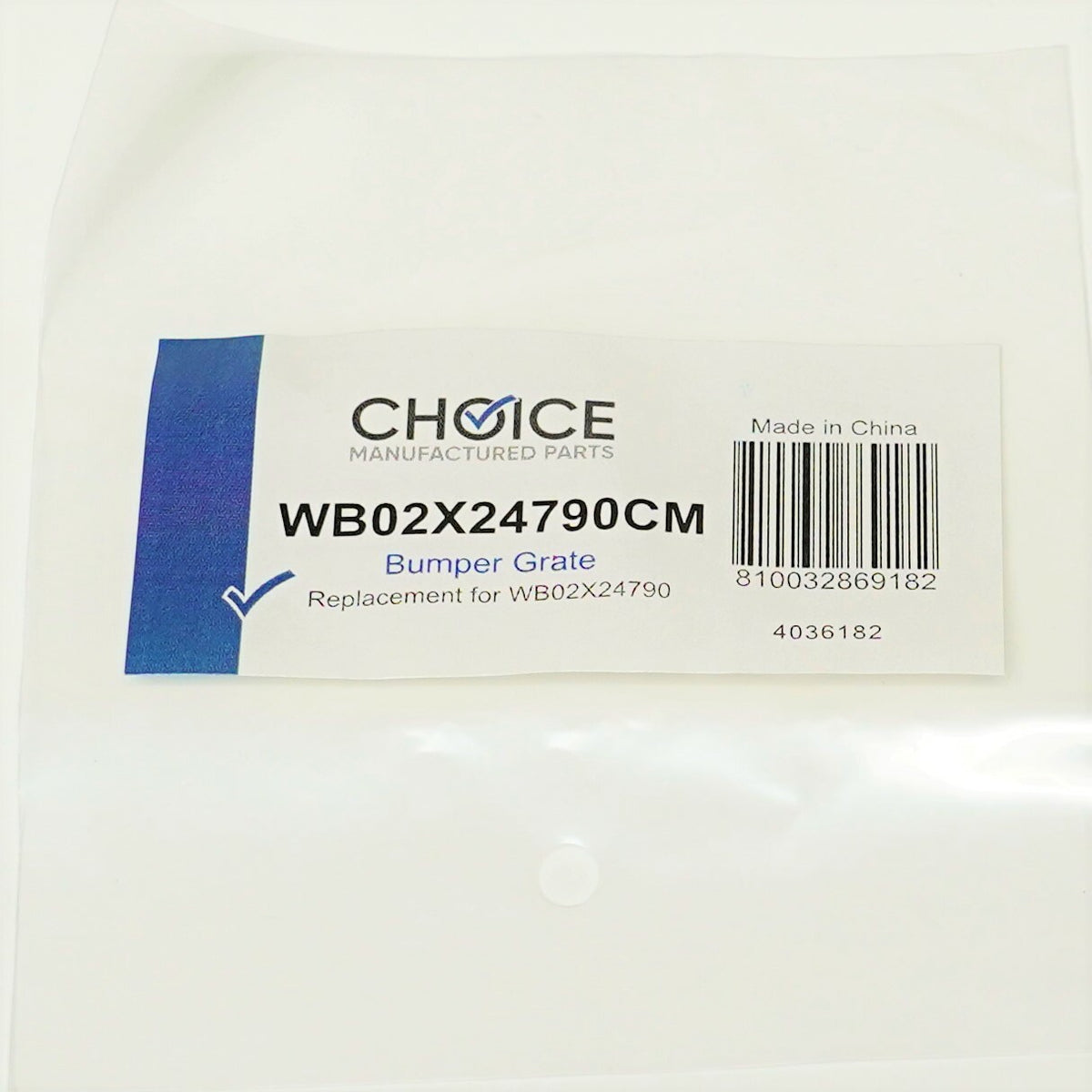 Choice WB02X24790 Gas Range Burner Grate Rubber Bumper Foot Pad for GE