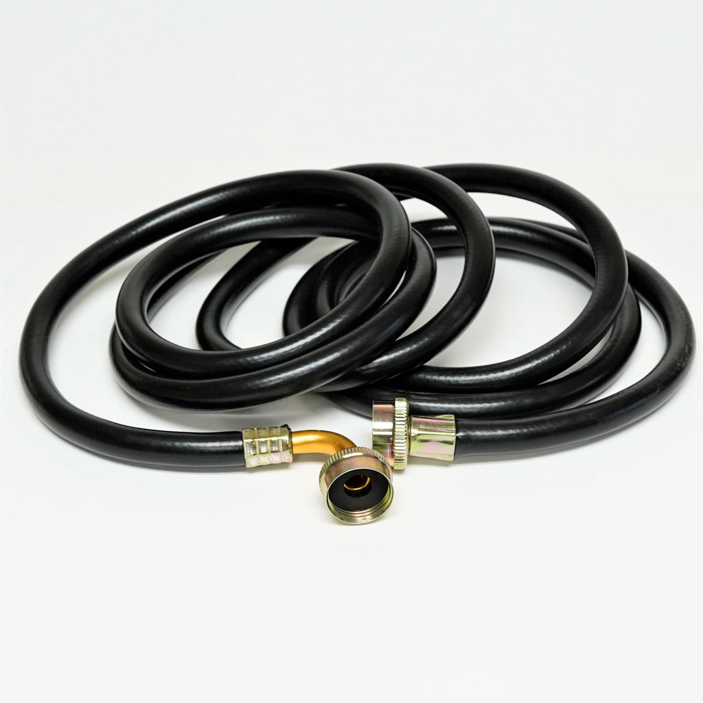 10' Washing Machine Fill Hose with Ell Elbow Lead Free
