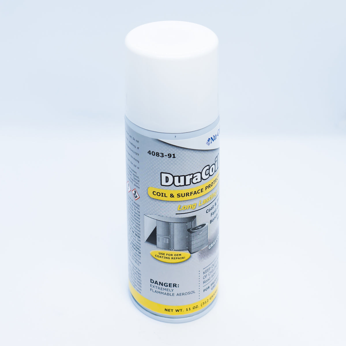 Nu Calgon 4083-91 Duracoil Gray Coil & Surface Protectant 11 oz. Anti-Corrosive