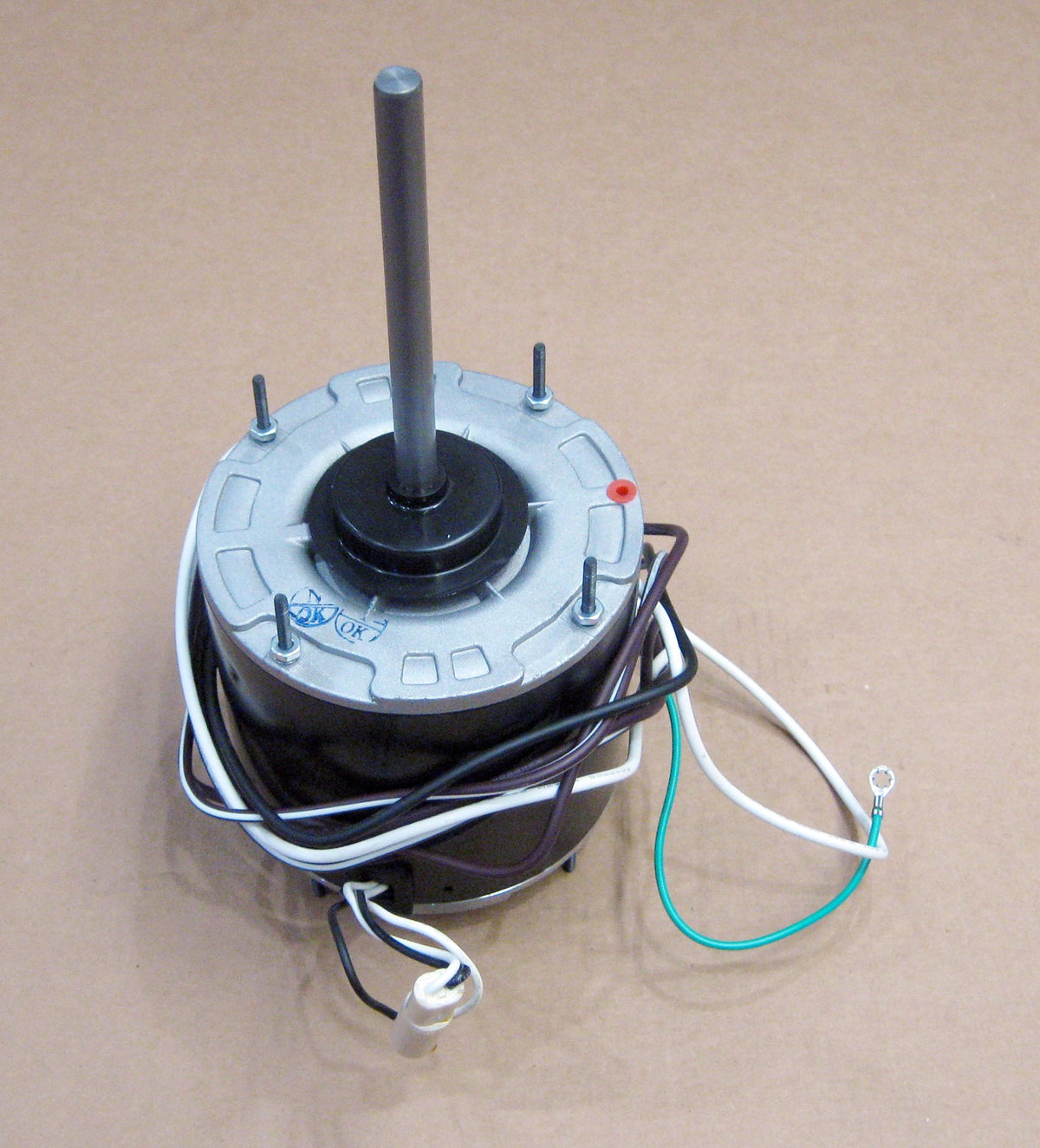 Air Conditioner Condenser Fan Motor 1/2 HP 1075 RPM 5-5/8" Diameter 230V TENV